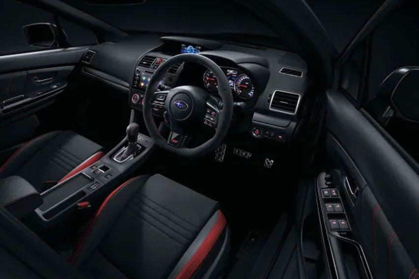 Subaru WRX Club interior