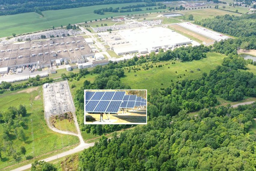 Toyota shrinking carbon footprint in US with new solar arrays