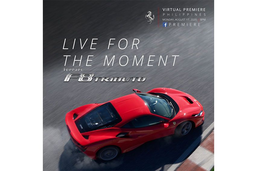 Ferrari F8 Tributo poster