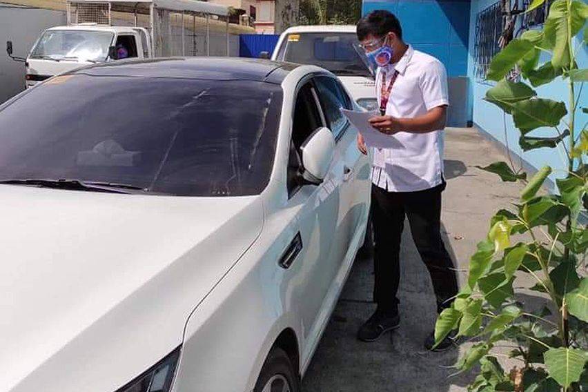 LOOK: LTO in Mandaue City offers drive-thru services