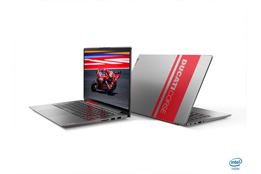 Check out the new Lenovo Ducati 5 limited-edition notebook at Ducati showroom