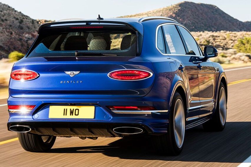 Bentley Bentayga Speed rear