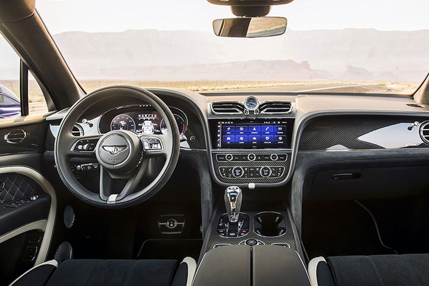 Bentley Bentayga Speed cabin