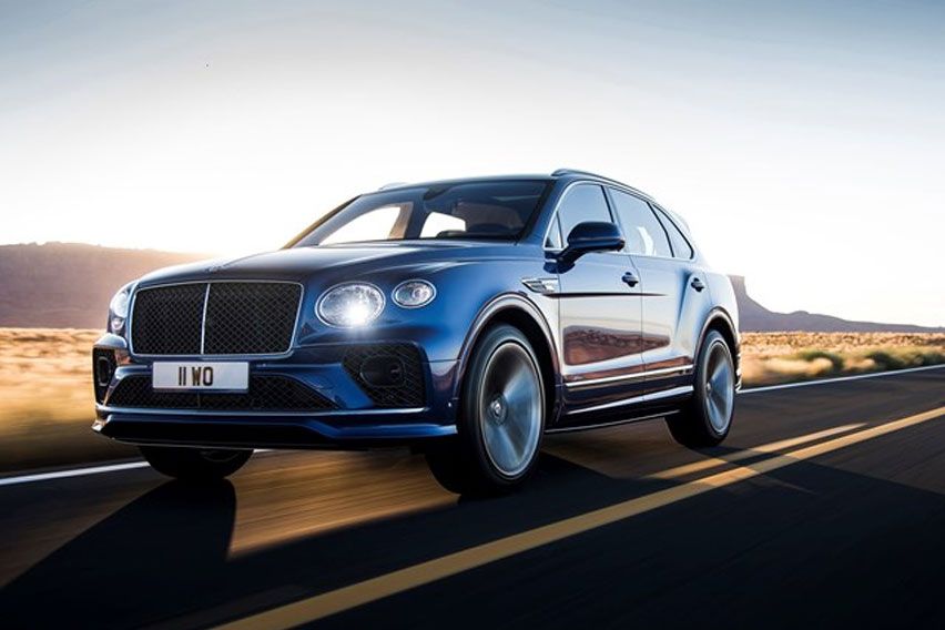 2021 Bentley Bentayga Speed front