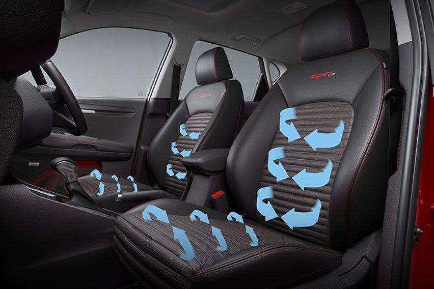 Kia Sonet ventilated seats