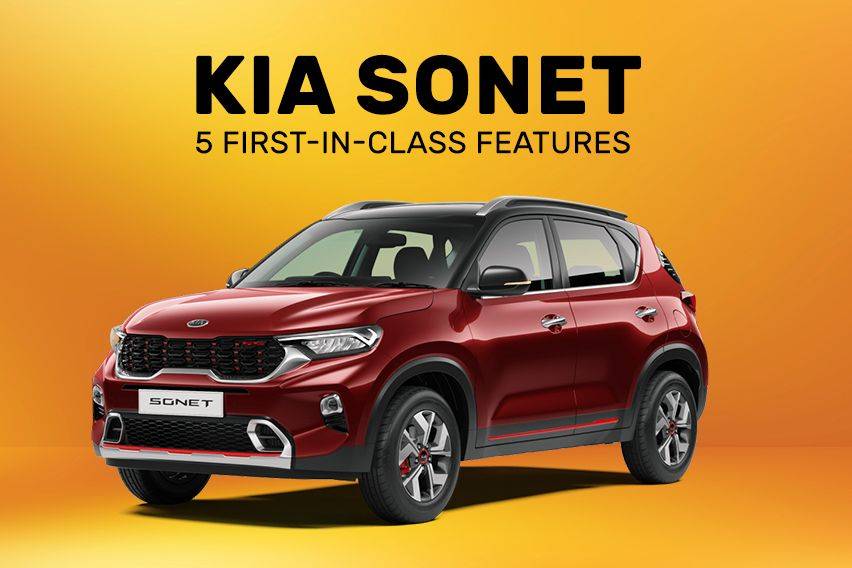 Kia Sonet: 5 First-in-class features