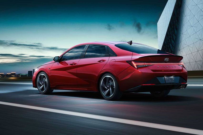 Hyundai Elantra N Line rear