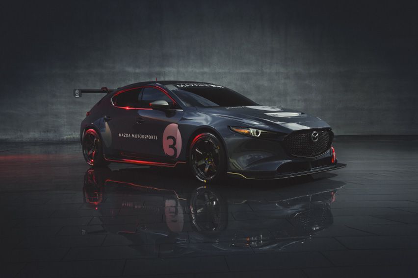 Mazda 3 TCR exterior