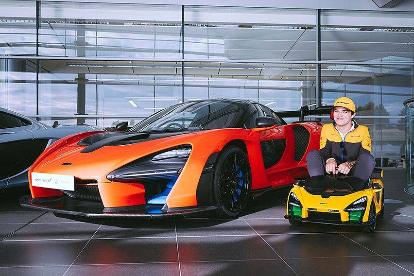 McLaren has the perfect track e-car for your 3-year-old