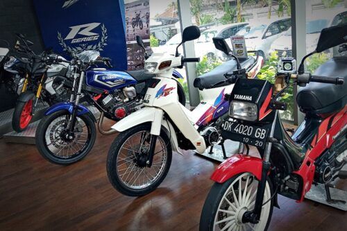 Mengenang Kejayaan Dua Tak, Yamaha DDS Bali Pajang F1Z Berkondisi Prima
