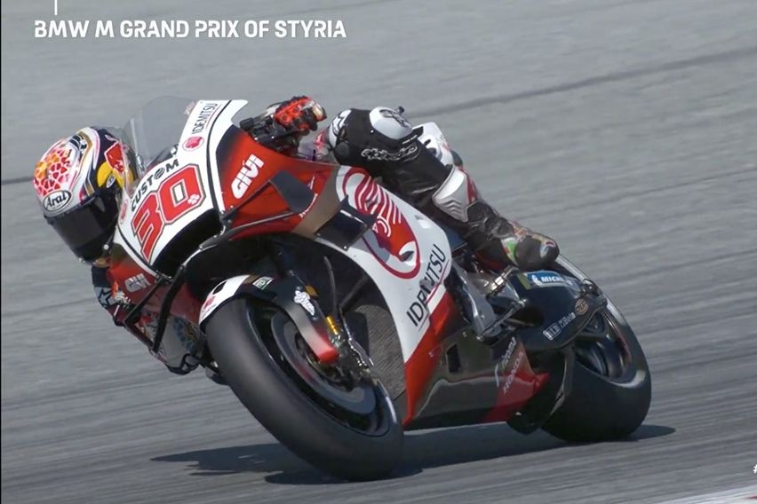 Nakagami bikin kejutan sesi latihan