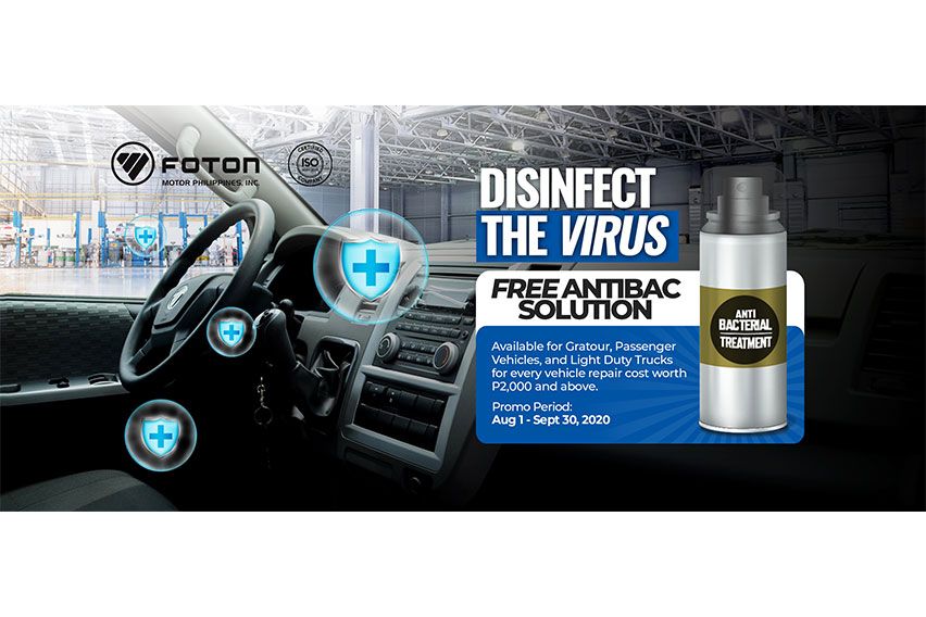Foton anti-bacterial solution promo