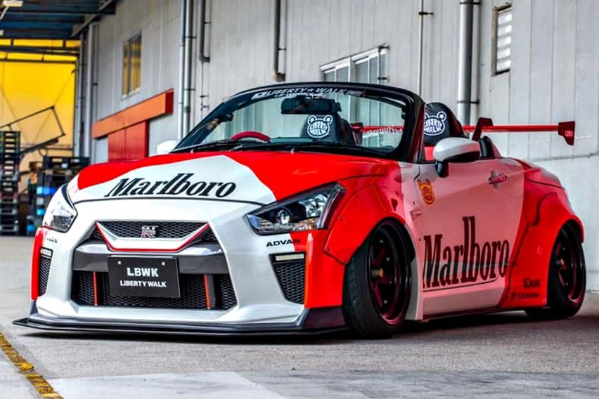 Daihatsu Copen berwajah GT-R