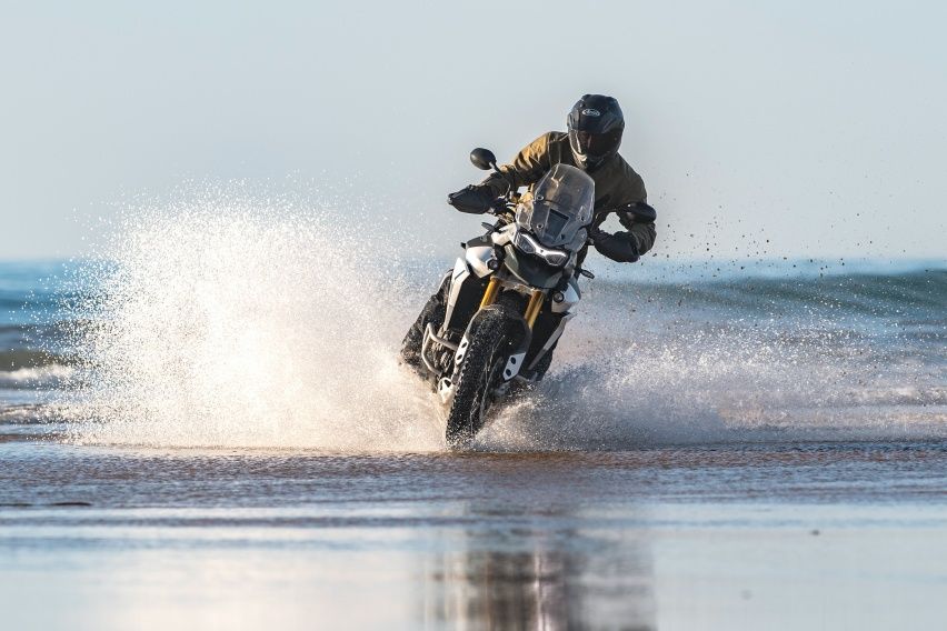 Triumph Tiger action