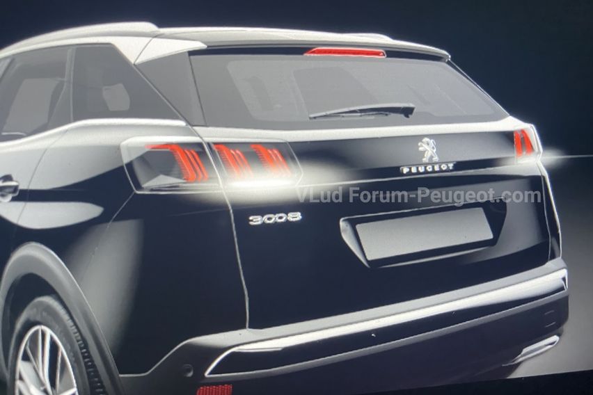peugeot 3008 rear
