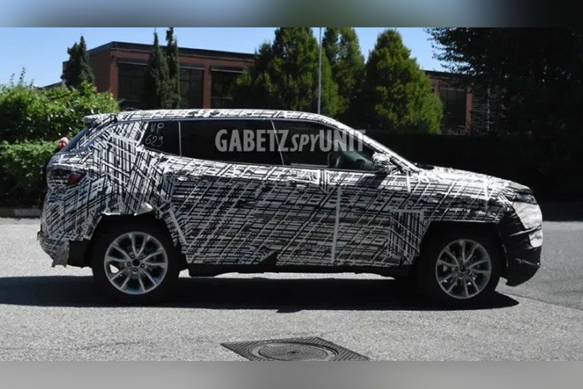 2022 Jeep Compass spied