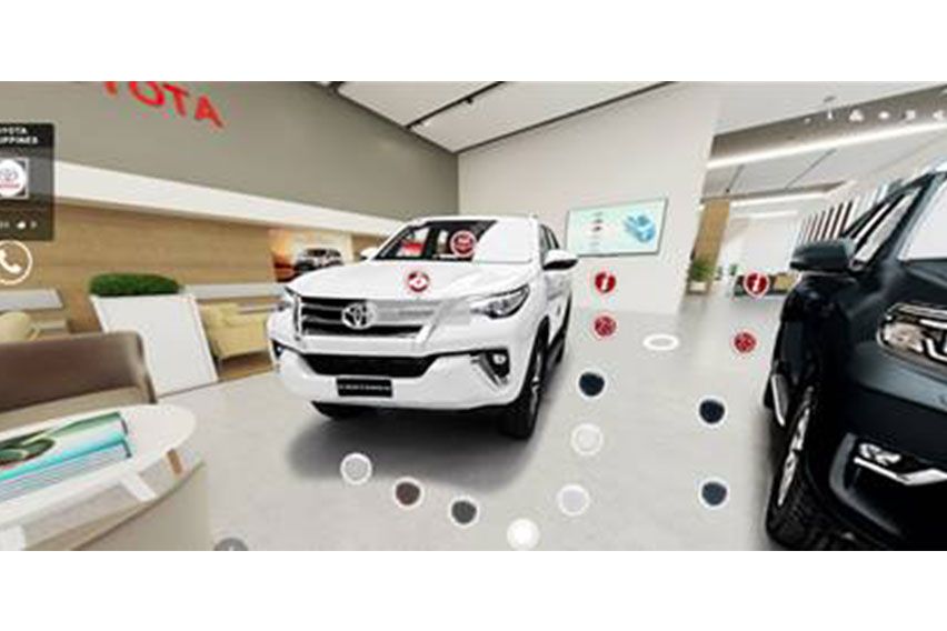 Toyota virtual showroom