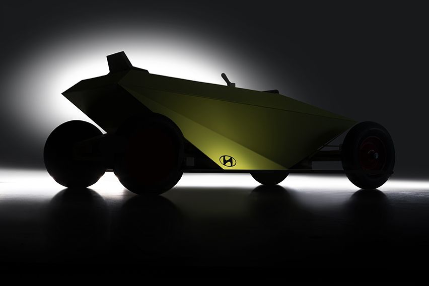 Hyundai toys around with this motorless go-kart