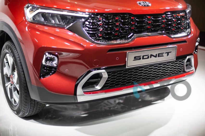 wajah Kia Sonet