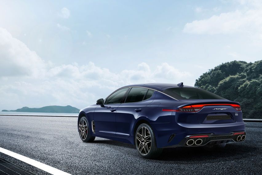 2021 Kia Stinger rear