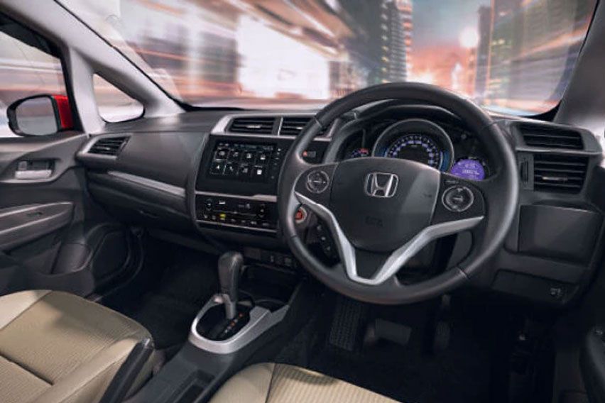 Honda Jazz facelift cabin