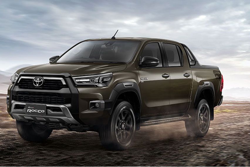 Facelifted Toyota Hilux