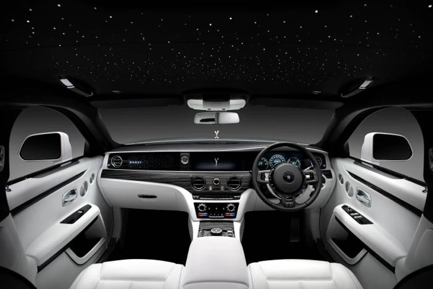 2021 Rolls Royce Ghost cabin