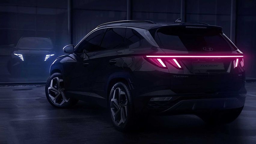 Hyundai tucson 2021 teaser