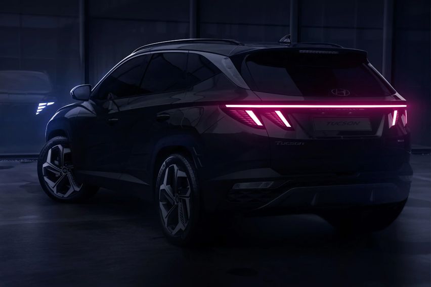 2021 Hyundai Tucson rear
