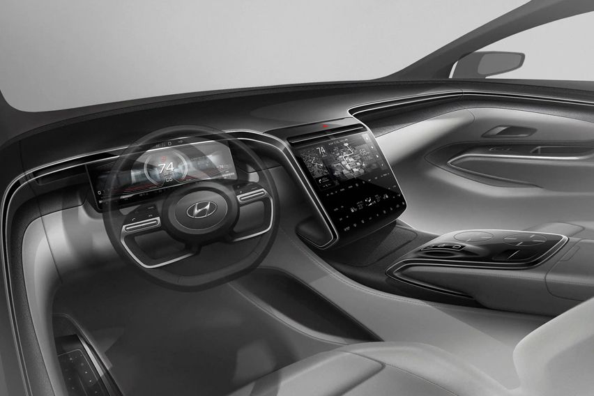 2021 Hyundai Tucson cabin
