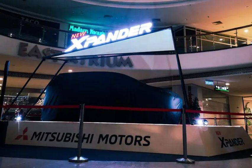 Mitsubishi Xpander at Mid Valley Megamall
