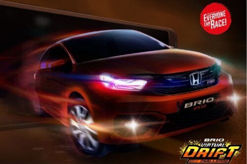 Pertama di Indonesia, Honda Luncurkan Game Mobile Brio Virtual Drift Challenge