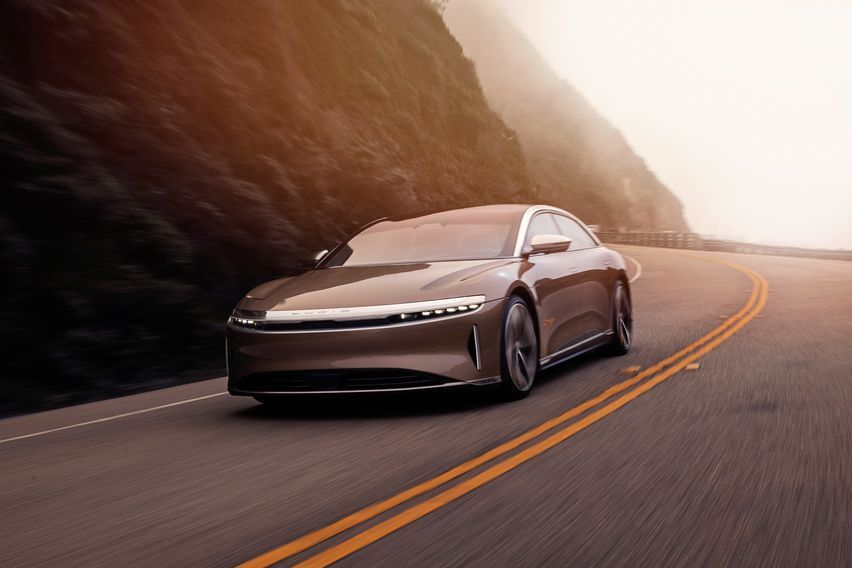 Lucid Air front