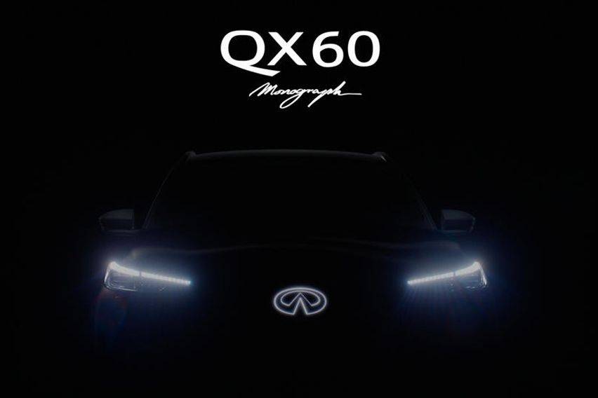 Check out the teaser of the new Infiniti QX60 Monograph