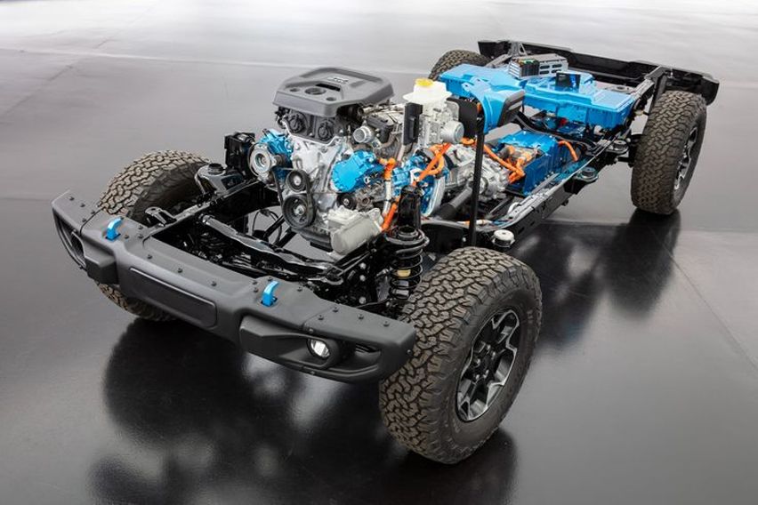 Jeep Wrangler 4xe platform