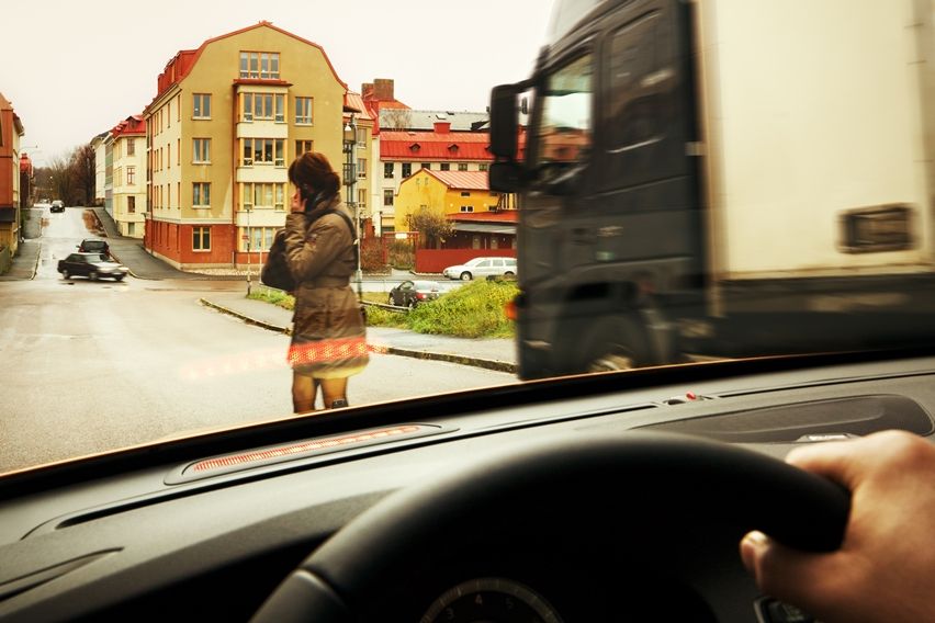 Volvo pedestrian protection