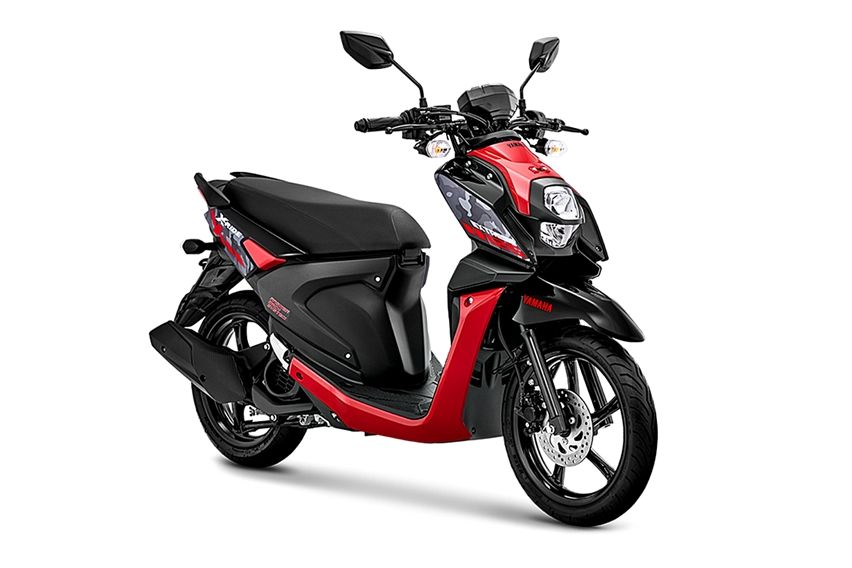 Yamaha X-Ride 125 attractive red
