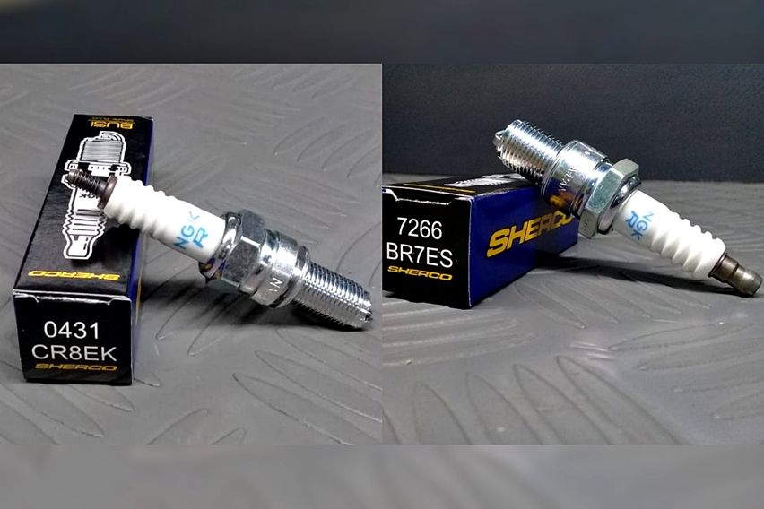 busi NGK untuk motor Sherco
