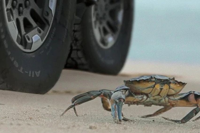 GMC Hummer EV Crab mode