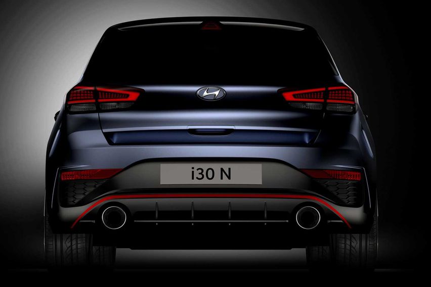 2021 Hyundai i30 N rear