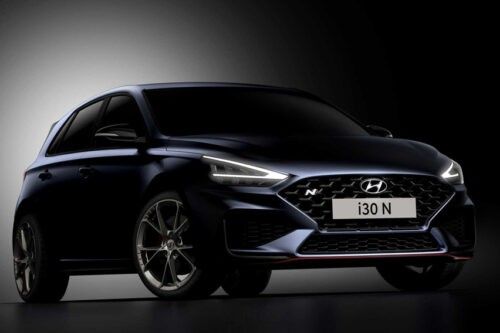 Check out the teaser images of the 2021 Hyundai i30 N 