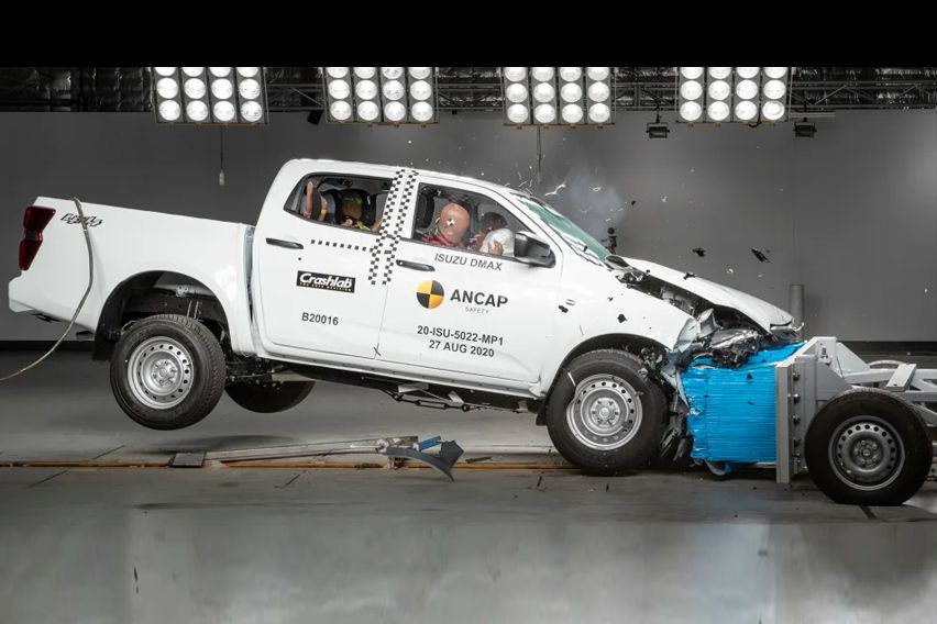 2021 Isuzu D-Max ANCAP safety rating