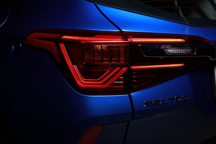Kia Seltos tail lamp
