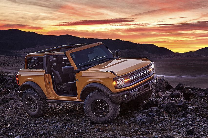 Bronco Sasquatch has largest footprint in its class with 35-inch tires