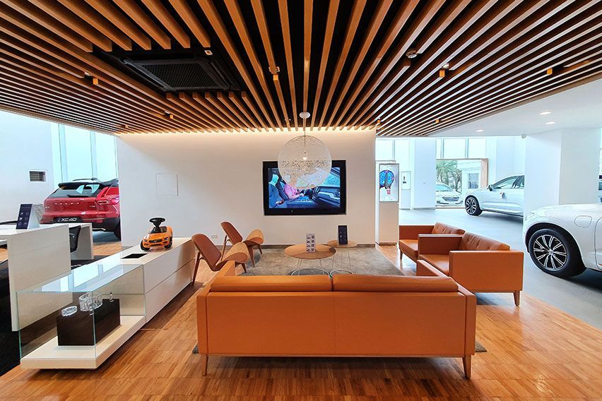 Volvo's refurbished Makati showroom boasts Scandinavian minimalism, enforces strict health protocols