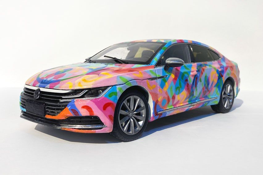 VW Arteon side front