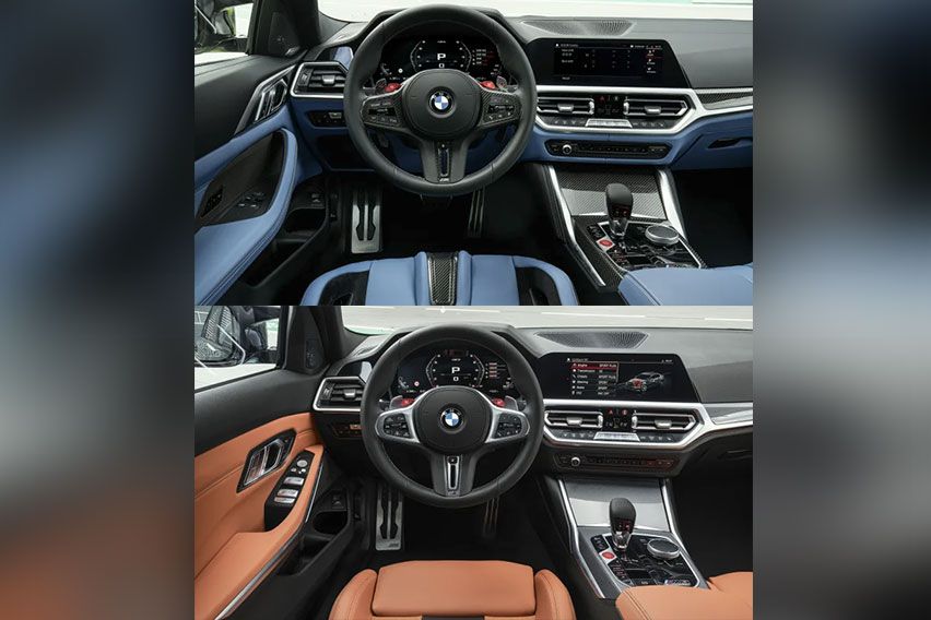 BMW M3 and M4 cabin