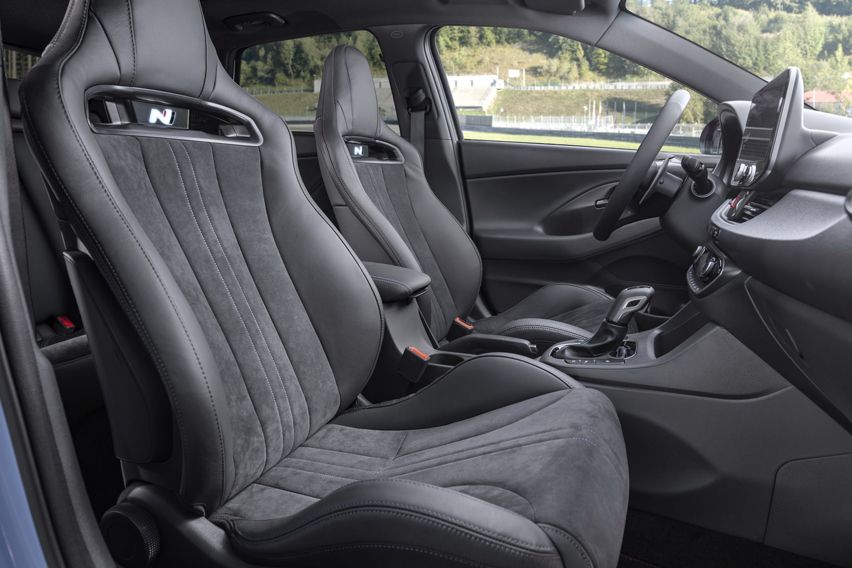 2021 Hyundai i30N cabin