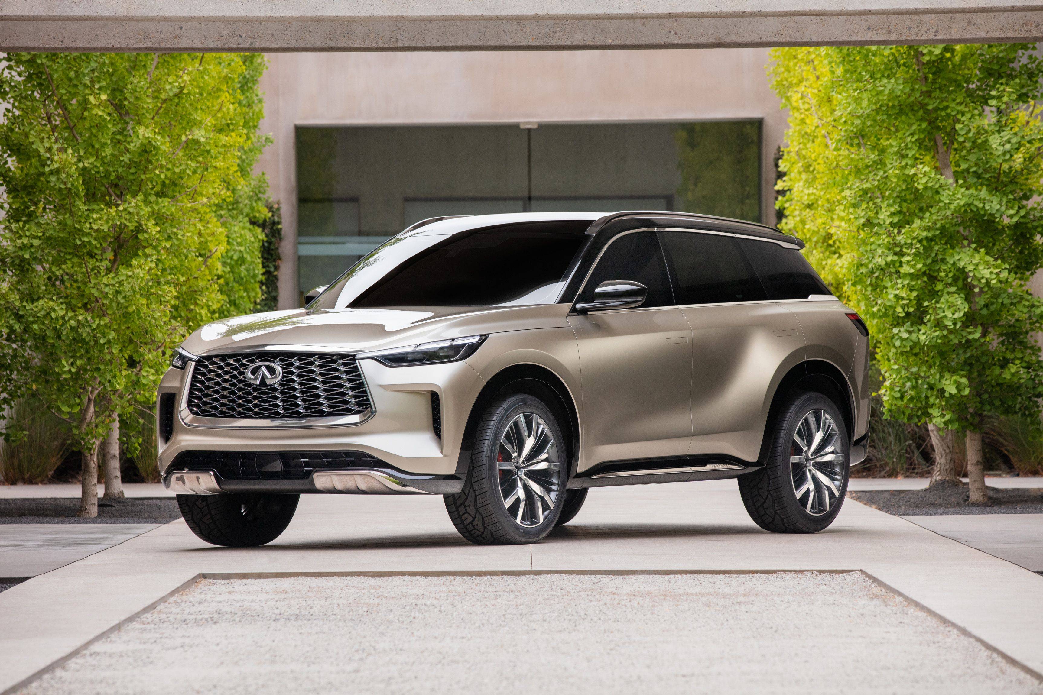 Infiniti previews future look of the QX60 with Monograph concept