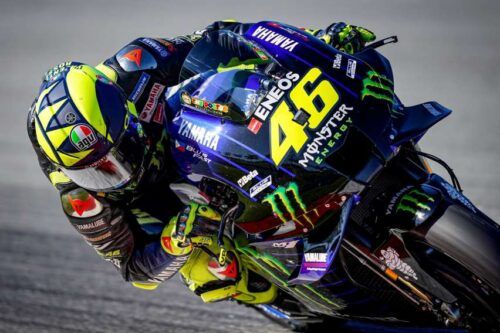 MotoGP Catalunya: Rossi Low Side Crash di Tiga Perempat Lomba, Gagal Realisasikan Podium ke-200